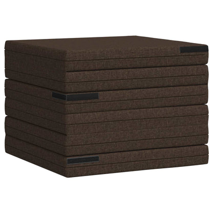 Divano Letto Pieghevole 140 x 67 x 45 cm Tortora | homemem39