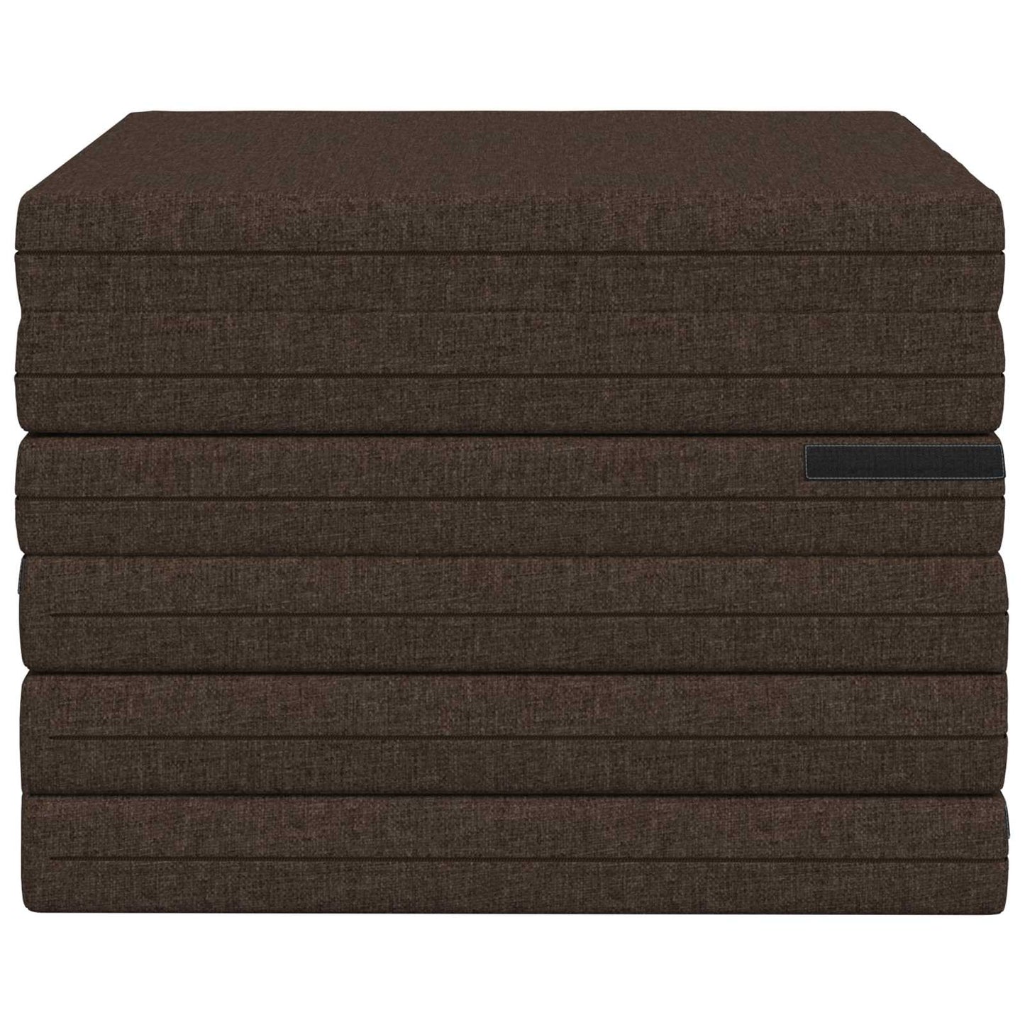 Divano Letto Pieghevole 140 x 67 x 45 cm Tortora | homemem39