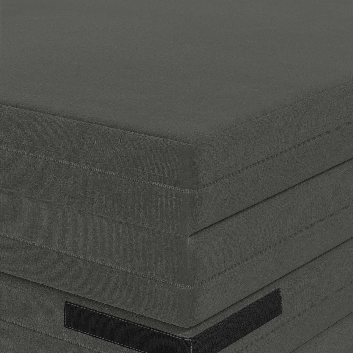Divano Letto Pieghevole 70 x 67 x 48 cm Grigio Scuro