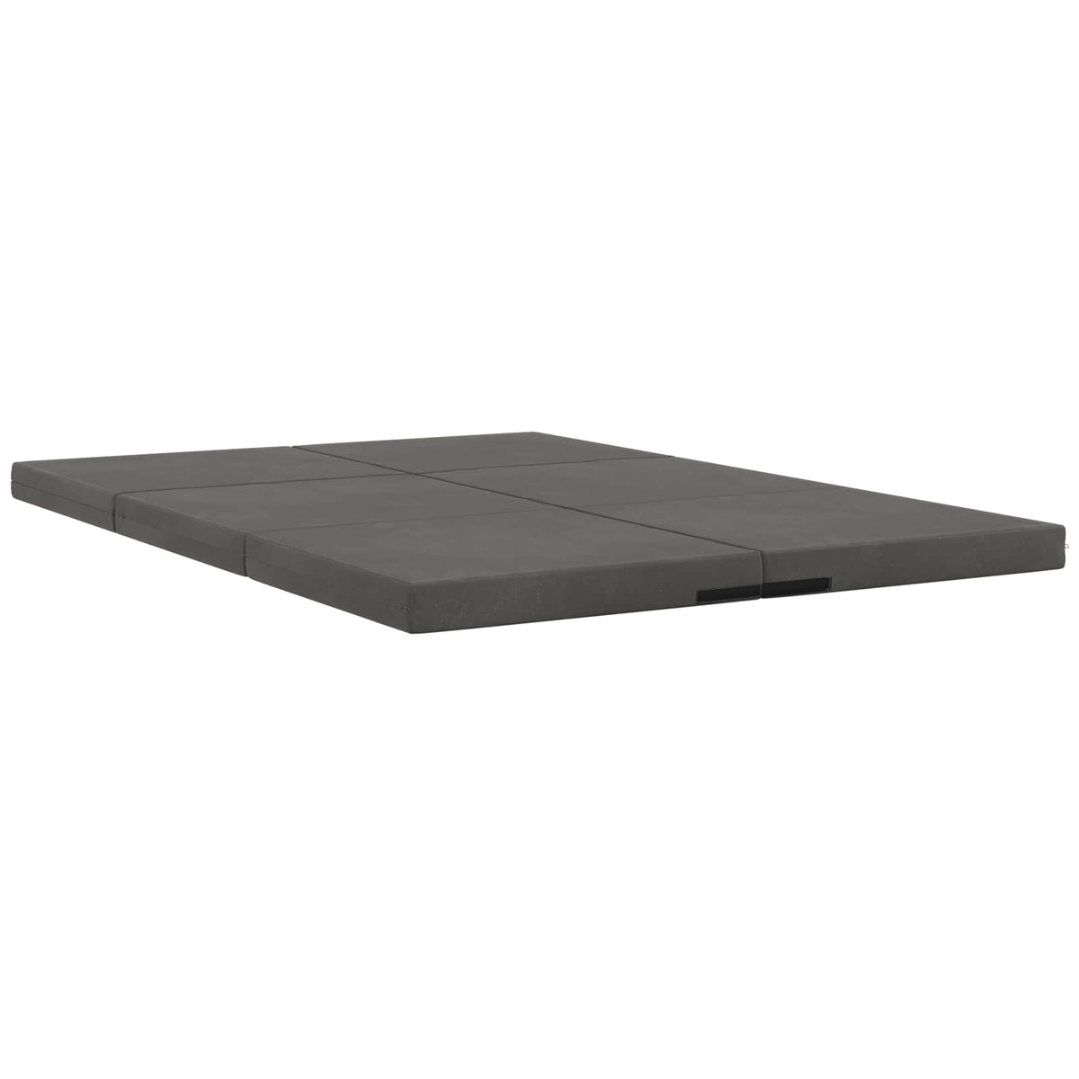 Divano Letto Pieghevole 70 x 67 x 48 cm Grigio Scuro