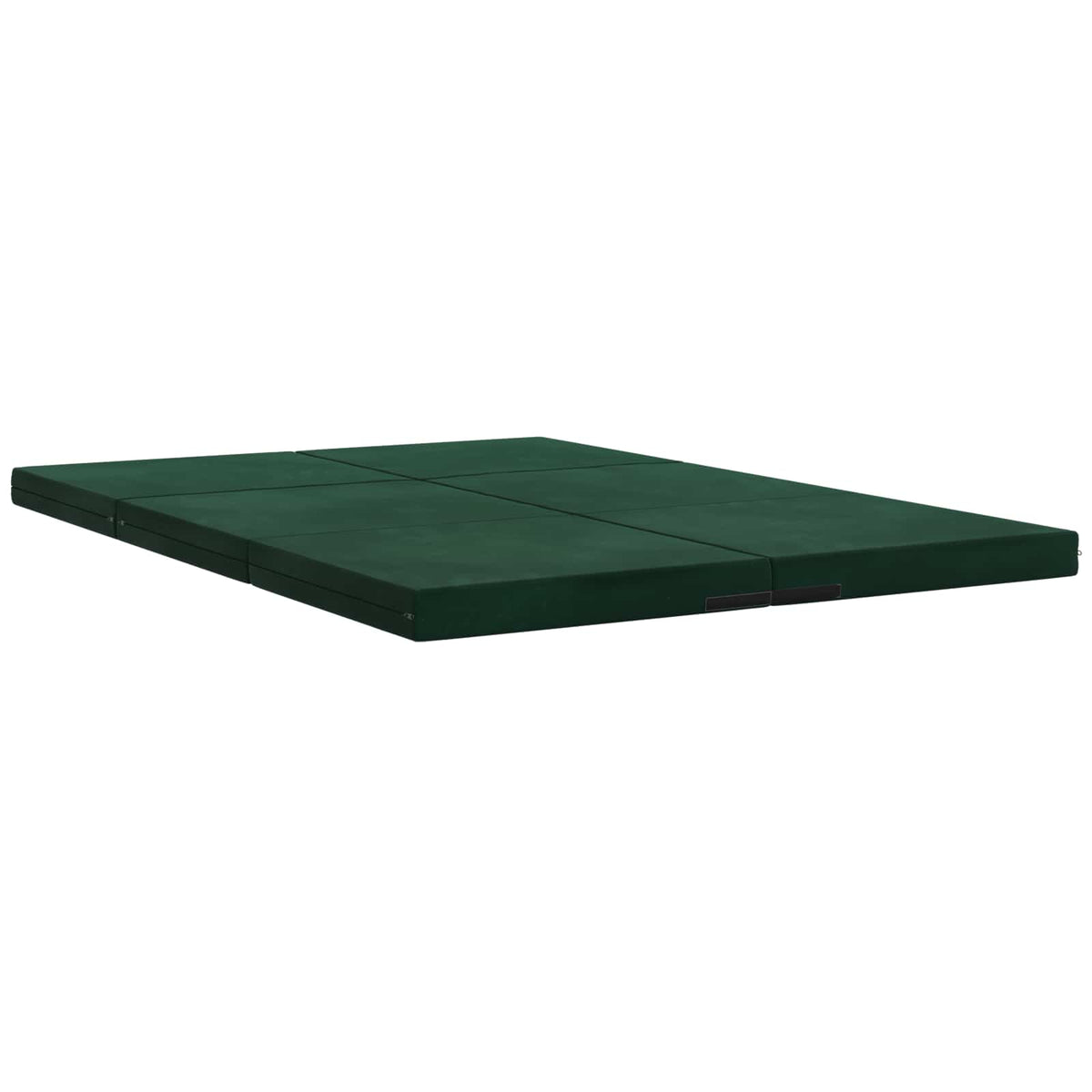 Divano Letto Pieghevole 70 x 67 x 48 cm Verde Scuro