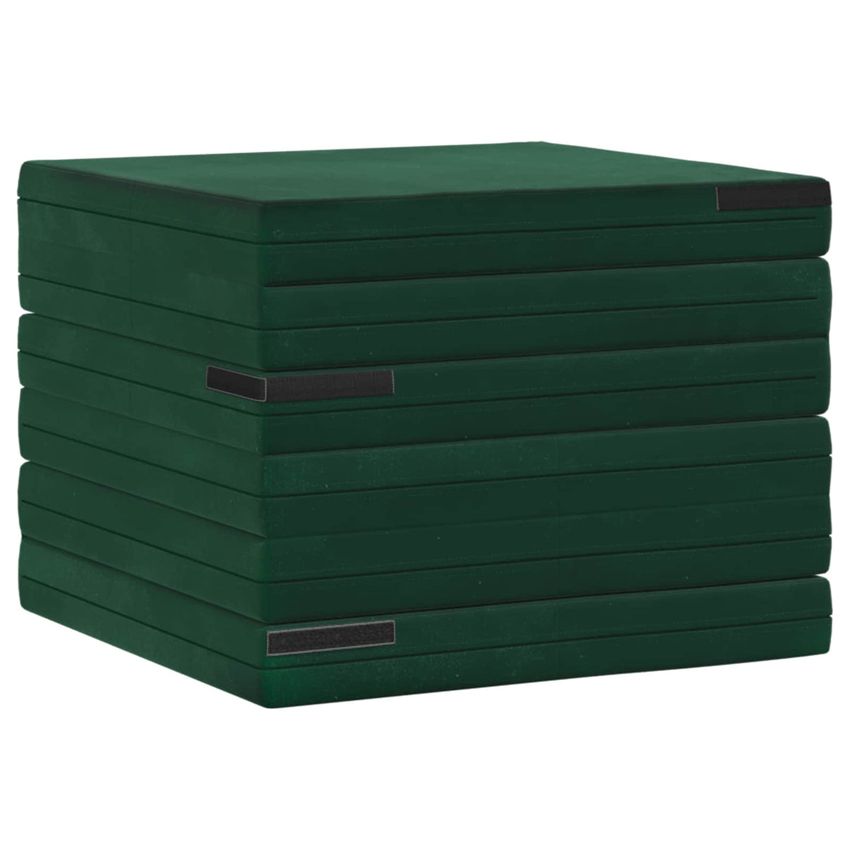 Divano Letto Pieghevole 70 x 67 x 48 cm Verde Scuro
