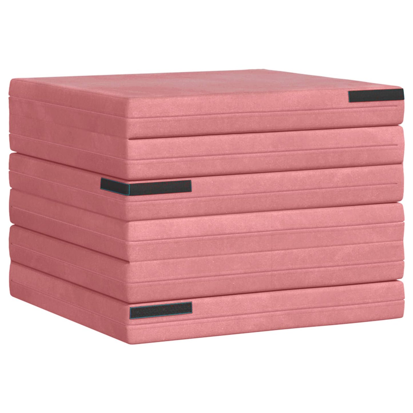 Divano Letto Pieghevole 140 x 67 x 45 cm Rosa | homemem39