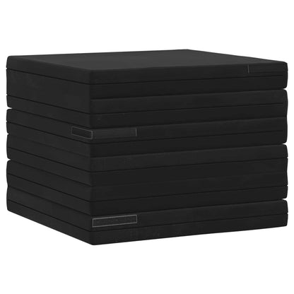 Divano Letto Pieghevole 70 x 67 x 48 cm Nero