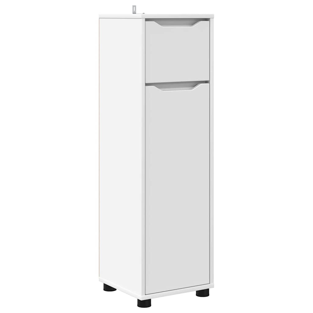 Mobile da Bagno Bianco 30,5 x 30 x 101 cm Legno multistrato | homemem39