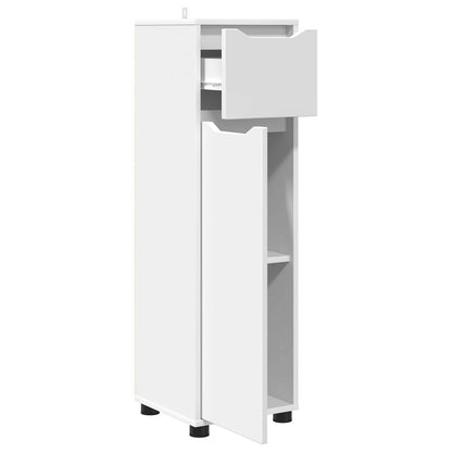 Mobile da Bagno Bianco 30,5 x 30 x 101 cm Legno ingegnerizzato