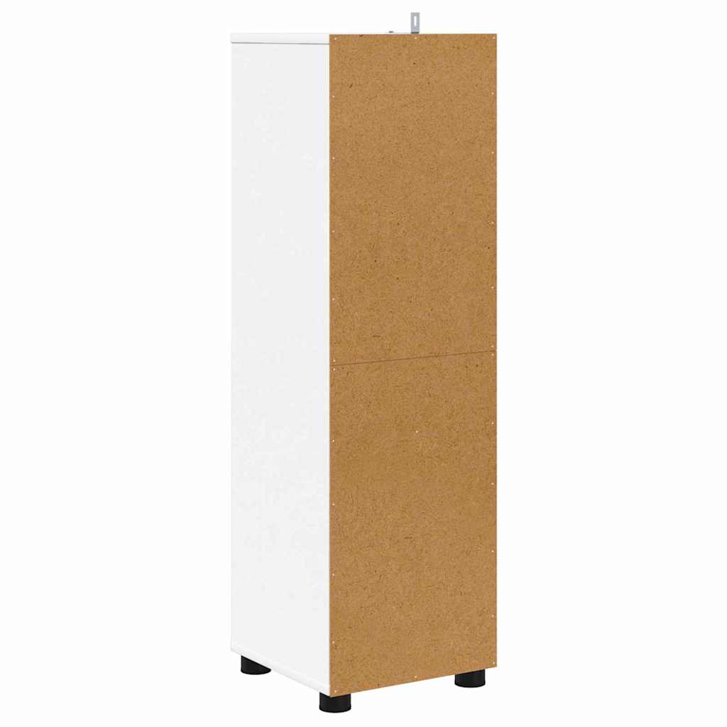 Mobile da Bagno Bianco 30,5 x 30 x 101 cm Legno multistrato | homemem39