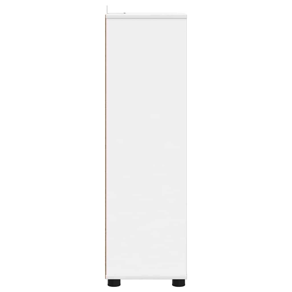 Mobile da Bagno Bianco 30,5 x 30 x 101 cm Legno multistrato | homemem39