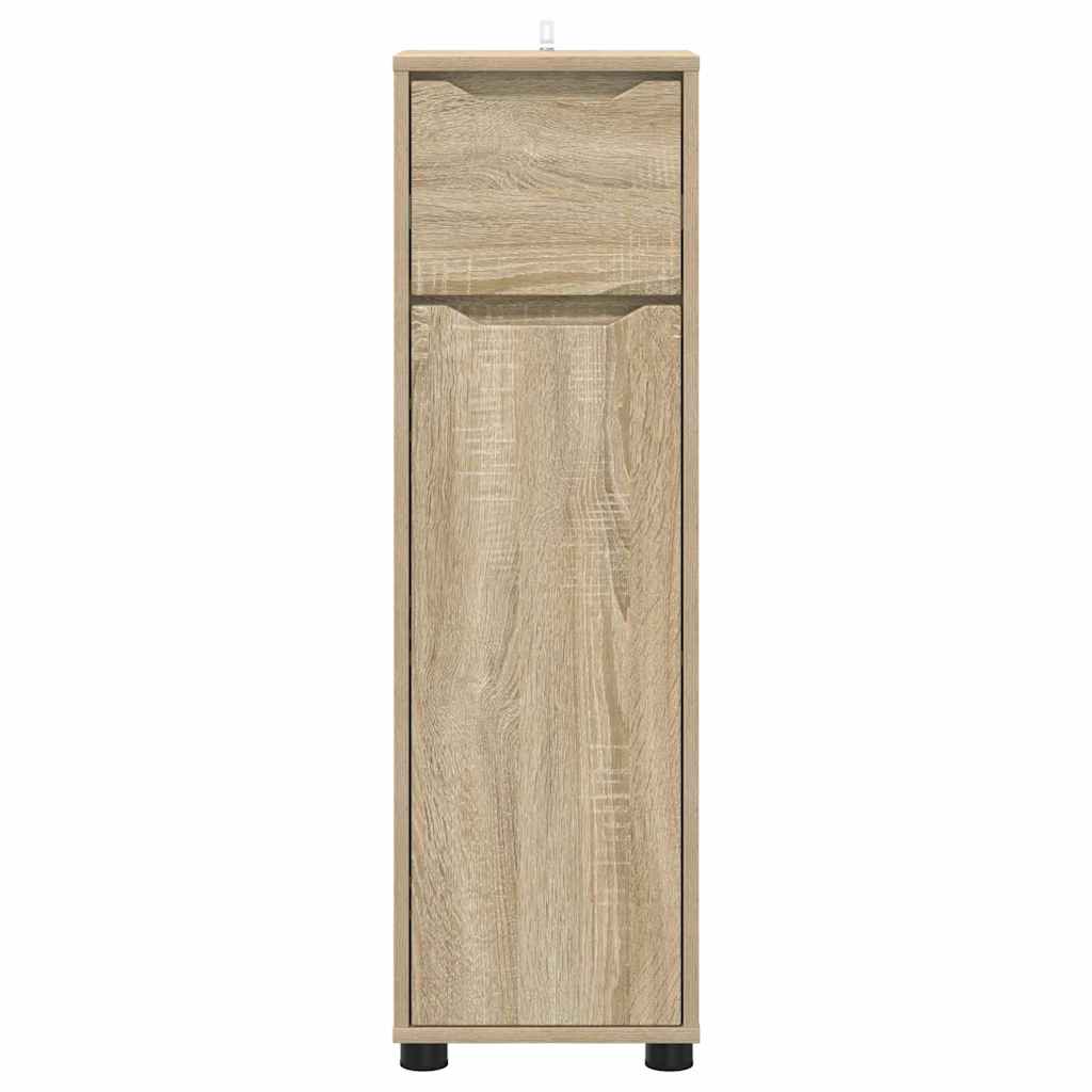 Mobile da Bagno con cassetto Rovere Sonoma 30,5 x 30 x 101 cm | homemem39