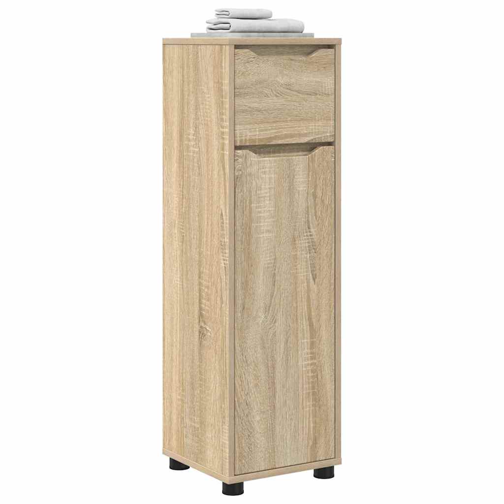 Mobile da Bagno con cassetto Rovere Sonoma 30,5 x 30 x 101 cm | homemem39