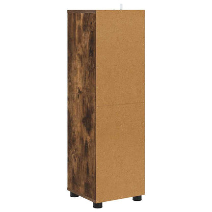 Mobile da Bagno con cassetto Rovere fumé 30,5 x 30 x 101 cm