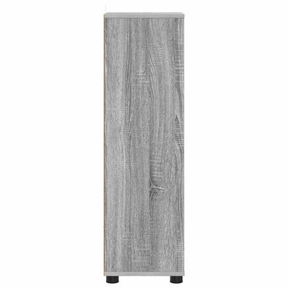 Mobile da Bagno con cassetto Grigio Sonoma 30,5 x 30 x 101 cm | homemem39