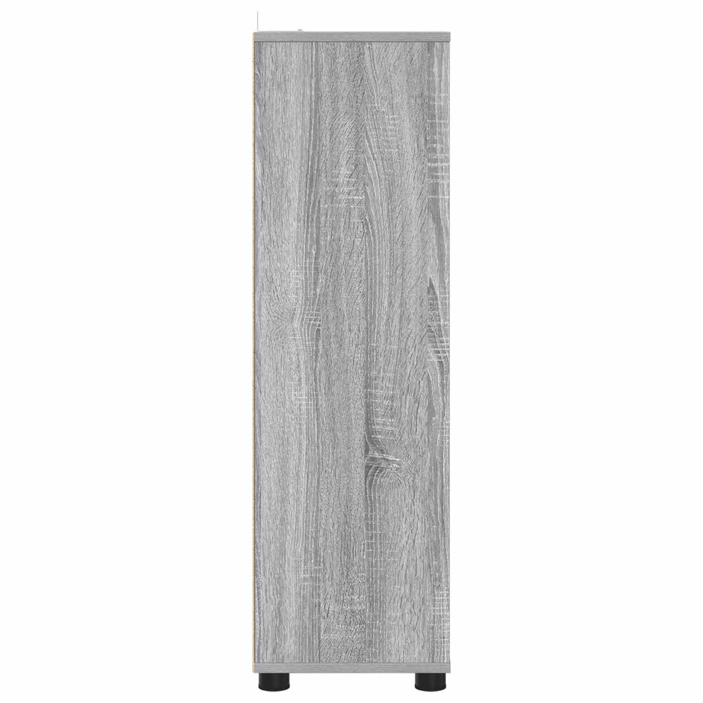 Mobile da Bagno Grigio Sonoma 30,5 x 30 x 101 cm