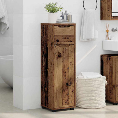 Mobile da Bagno con cassetto Legno vecchio 30,5 x 30 x 101 cm | homemem39