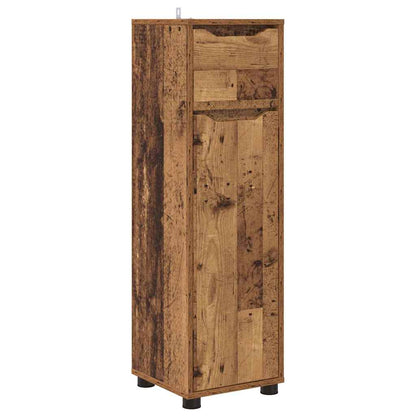 Mobile da Bagno con cassetto Legno vecchio 30,5 x 30 x 101 cm | homemem39