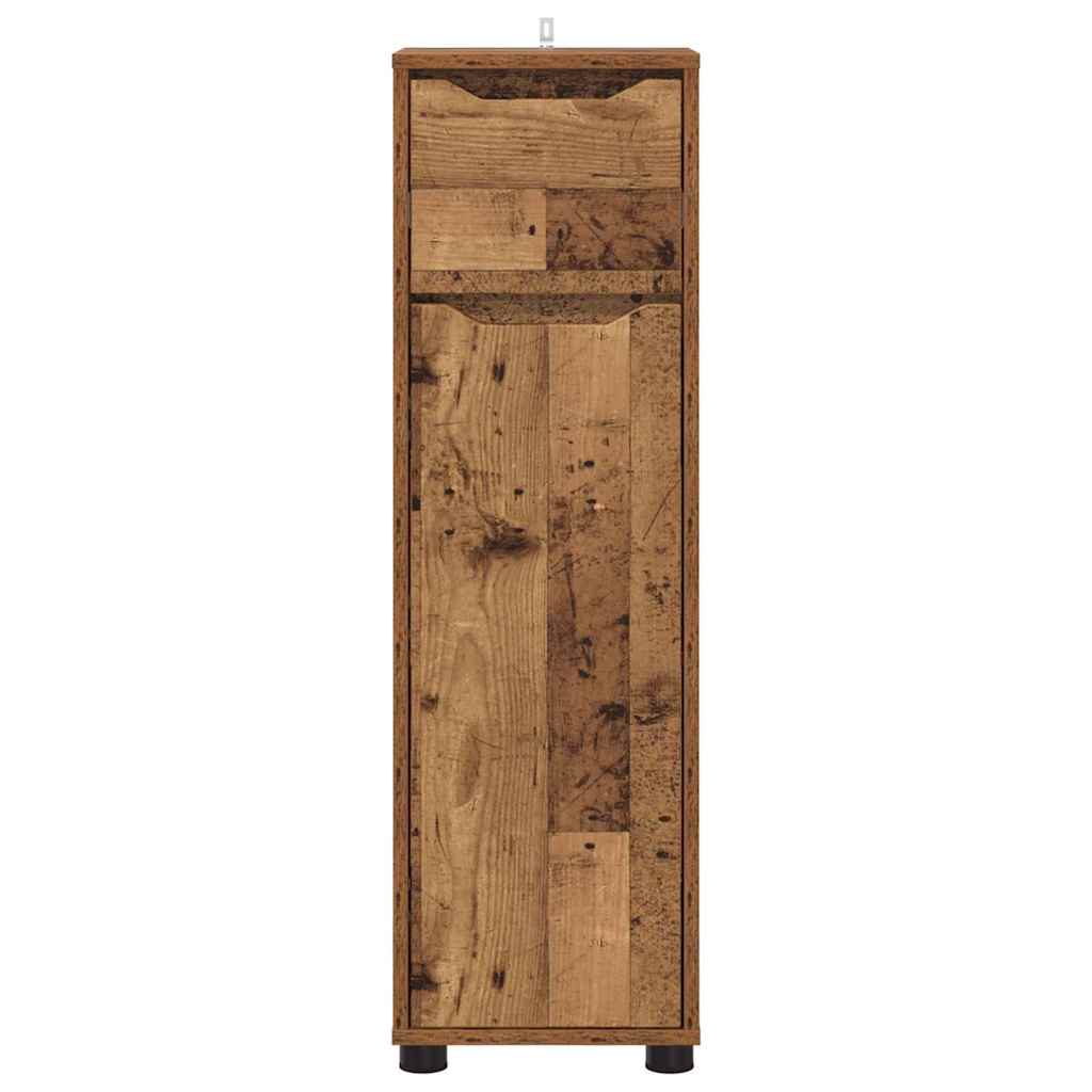 Mobile da Bagno con cassetto Legno vecchio 30,5 x 30 x 101 cm | homemem39