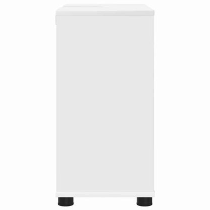 Mobile per lavabo da bagno con porta Bianco 60 x 30 x 60 cm