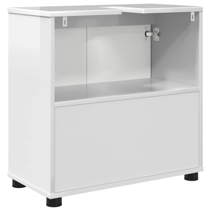 Mobile per lavabo da bagno Bianco Lucido 60 x 30 x 60 cm | homemem39
