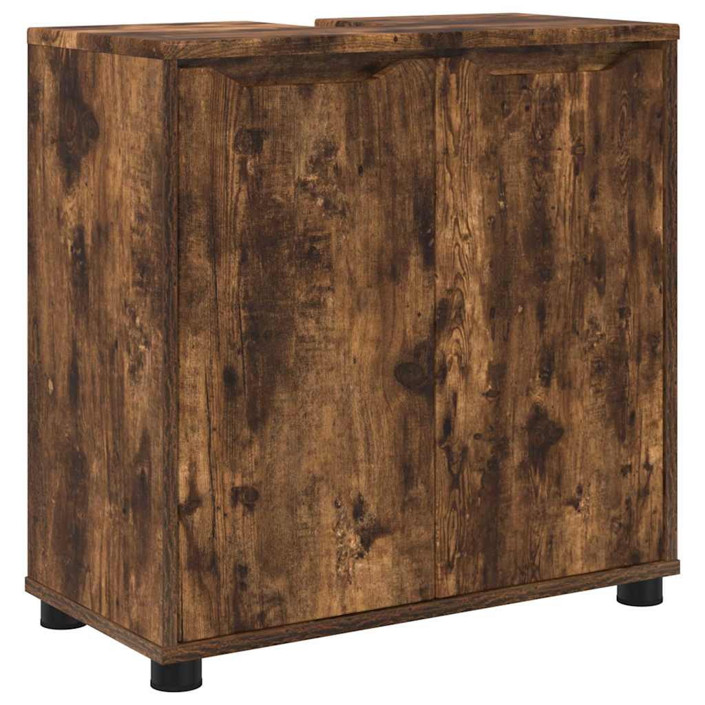Mobile per lavabo da bagno Rovere fumé 60 x 30 x 60 cm | homemem39