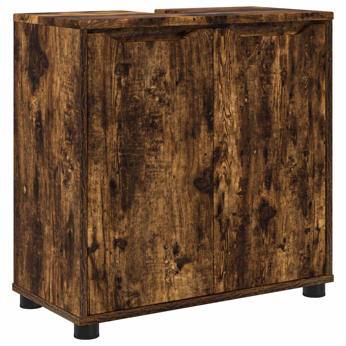 Mobile per lavabo da bagno Rovere fumé 60 x 30 x 60 cm