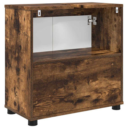 Mobile per lavabo da bagno Rovere fumé 60 x 30 x 60 cm | homemem39