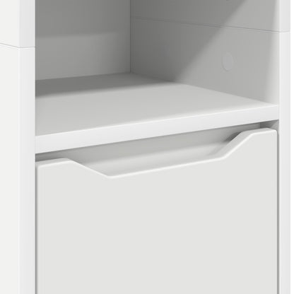 Mobile da Bagno Bianco 30,5 x 30 x 195 cm Legno ingegnerizzato