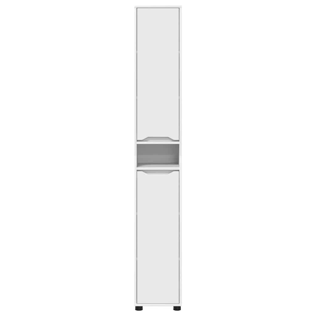 Mobile da Bagno Bianco 30,5 x 30 x 195 cm Legno multistrato | homemem39
