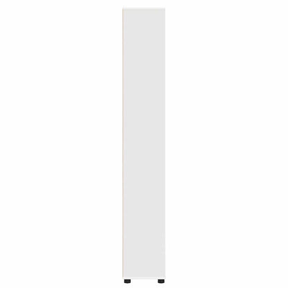 Mobile da Bagno Bianco 30,5 x 30 x 195 cm Legno multistrato | homemem39