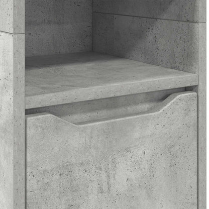 Mobile da Bagno Grigio cemento 30,5 x 30 x 195 cm