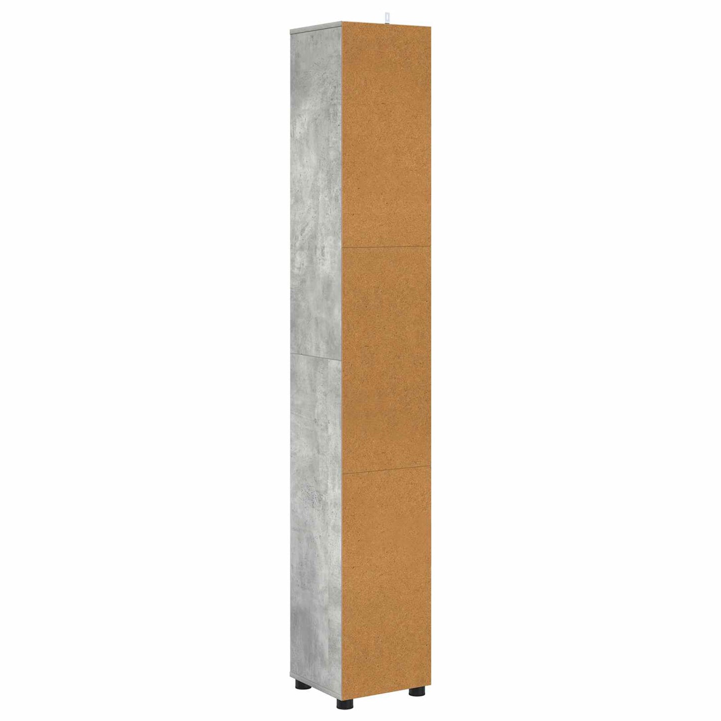 Mobile da Bagno Grigio cemento 30,5 x 30 x 195 cm