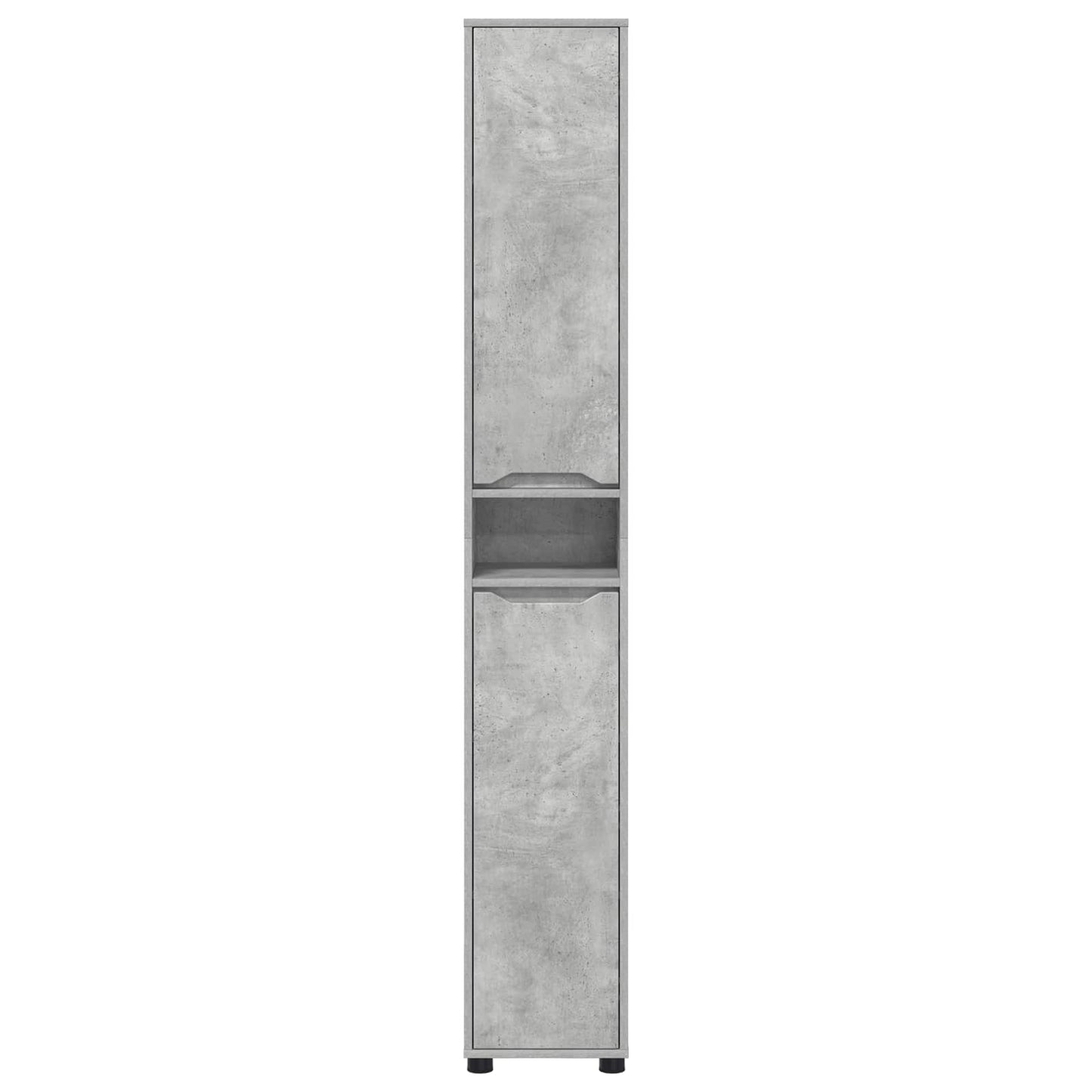 Mobile da Bagno Grigio cemento 30,5 x 30 x 195 cm