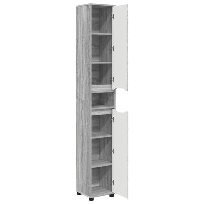 Mobile da Bagno Grigio Sonoma 30,5 x 30 x 195 cm | homemem39