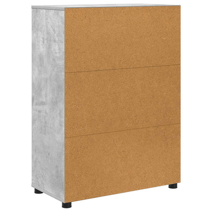 Mobile da Bagno Grigio cemento 72,5 x 36,5 x 100 cm | homemem39