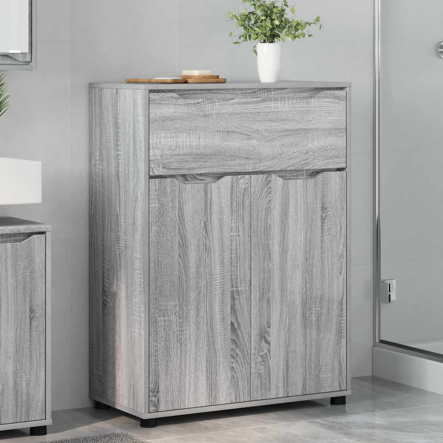 Mobile da Bagno Grigio Sonoma 72,5 x 36,5 x 100 cm | homemem39