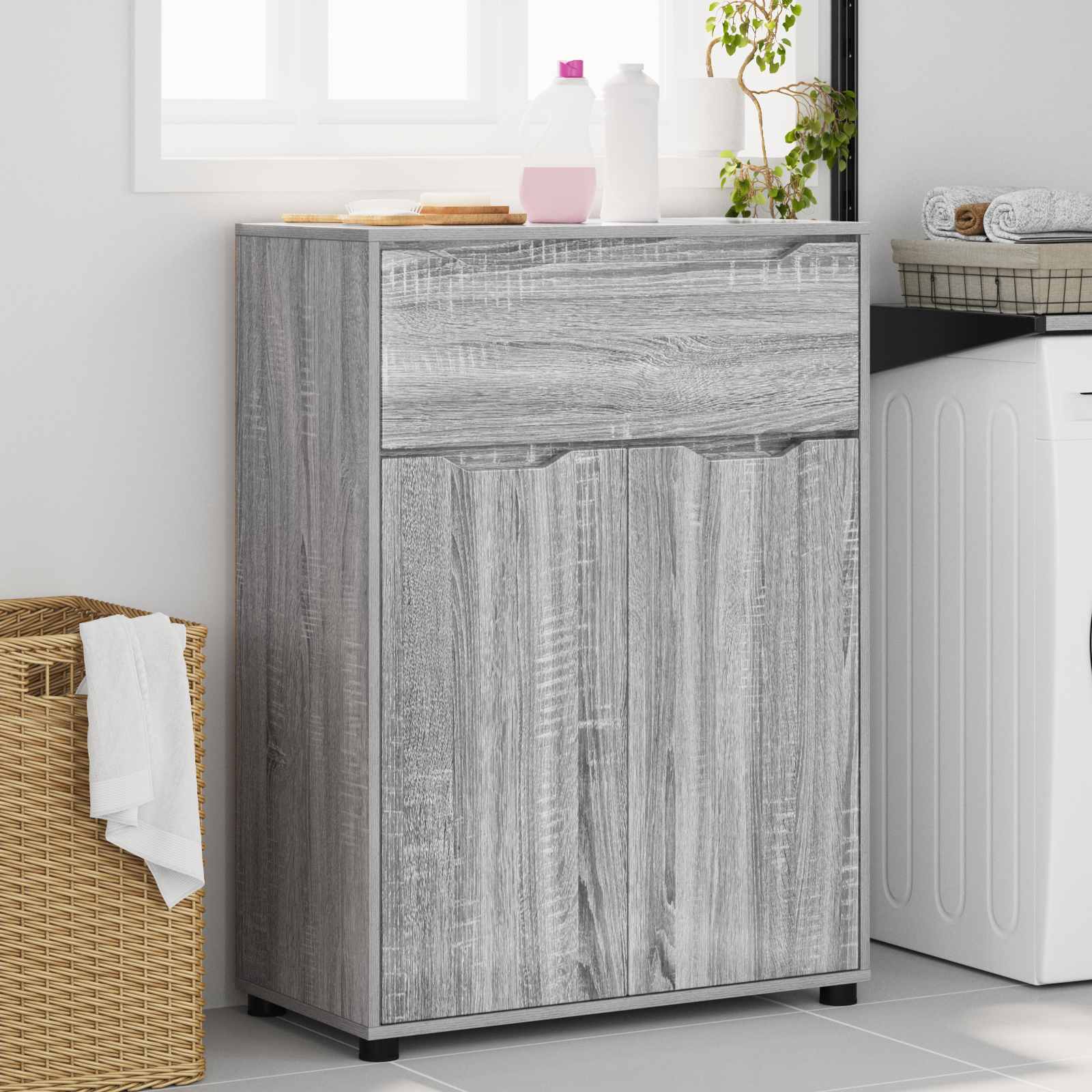 Mobile da Bagno Grigio Sonoma 72,5 x 36,5 x 100 cm | homemem39