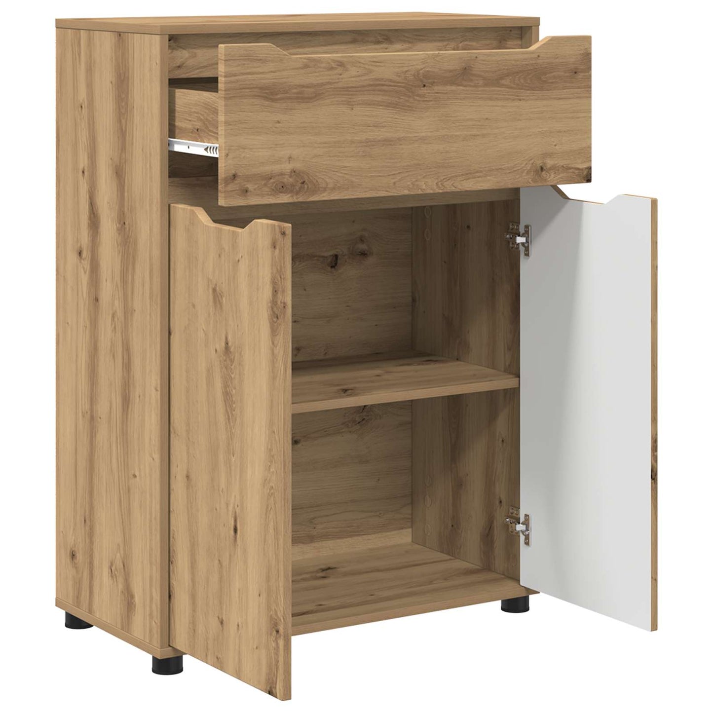 Mobile da Bagno Rovere artigianale 72,5 x 36,5 x 100 cm | homemem39