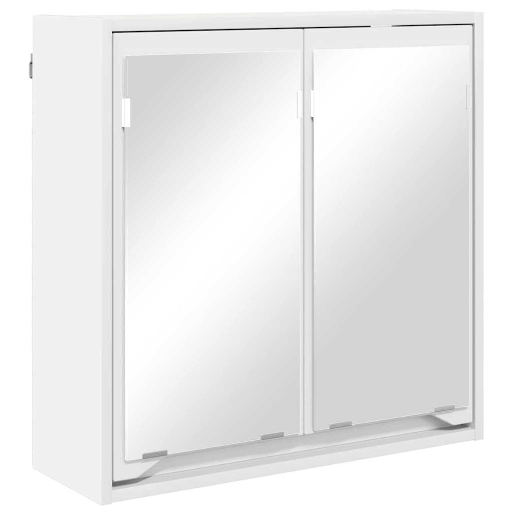 Mobiletto per specchio da bagno Bianco 60 x 20 x 60 cm | homemem39