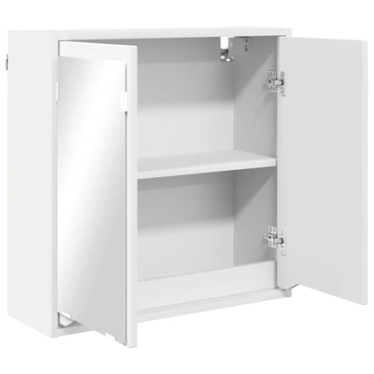 Mobiletto per specchio da bagno Bianco 60 x 20 x 60 cm | homemem39