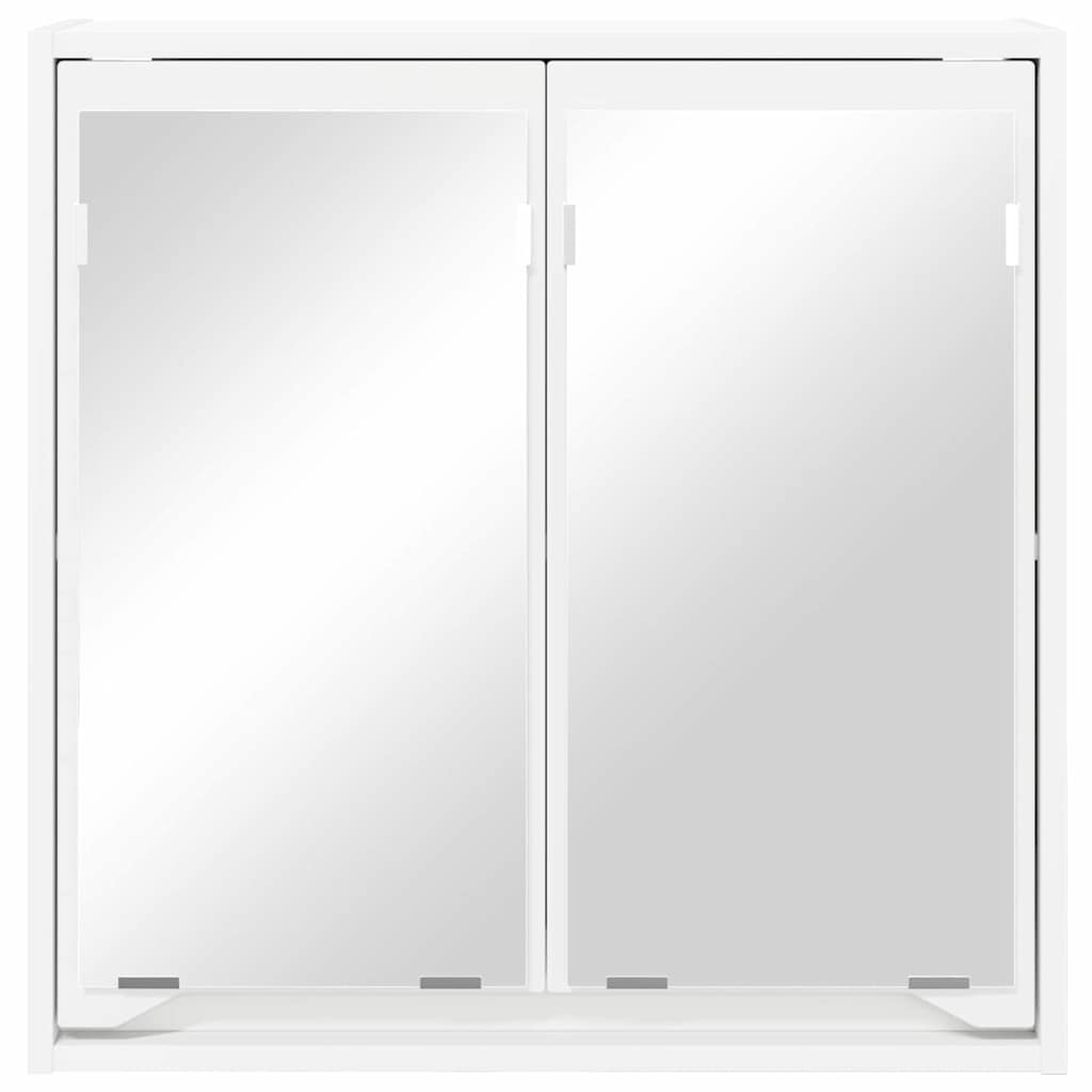 Mobiletto per specchio da bagno Bianco 60 x 20 x 60 cm | homemem39