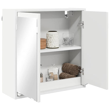 Mobiletto per specchio da bagno Bianco 60 x 20 x 60 cm | homemem39