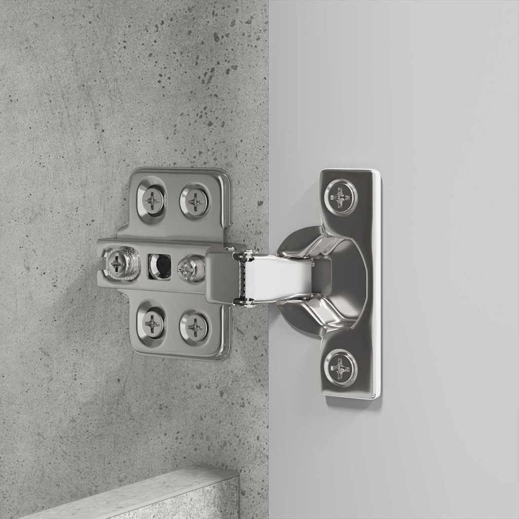 Mobiletto per specchio da bagno Grigio cemento 60 x 20 x 60 cm | homemem39