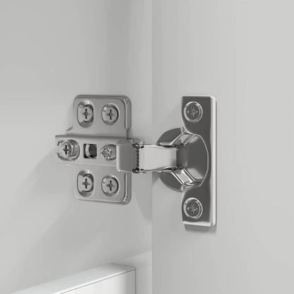 Mobiletto per specchio da bagno Bianco Lucido 60 x 20 x 60 cm | homemem39