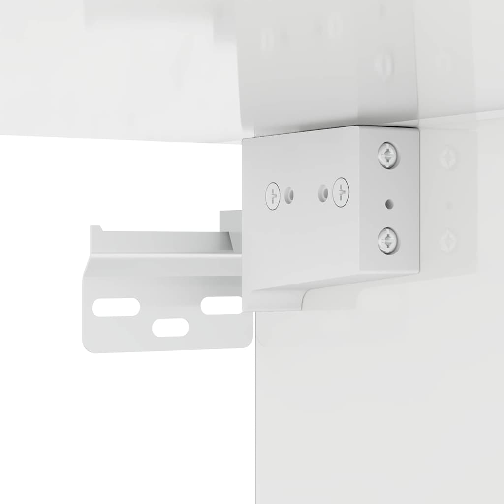 Mobiletto per specchio da bagno Bianco Lucido 60 x 20 x 60 cm | homemem39