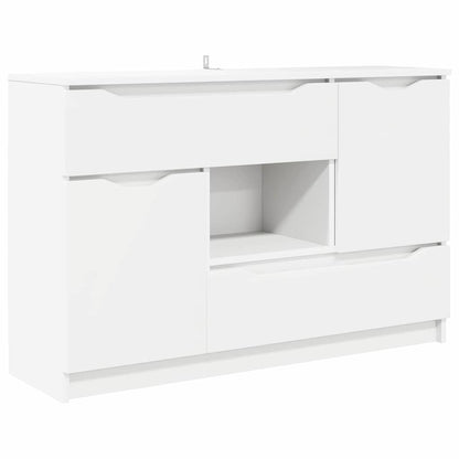 Credenza con cassetto Bianco 100 x 30 x 65,6 Legno multistrato