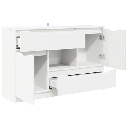 Credenza con cassetto Bianco 100 x 30 x 65,6 Legno multistrato