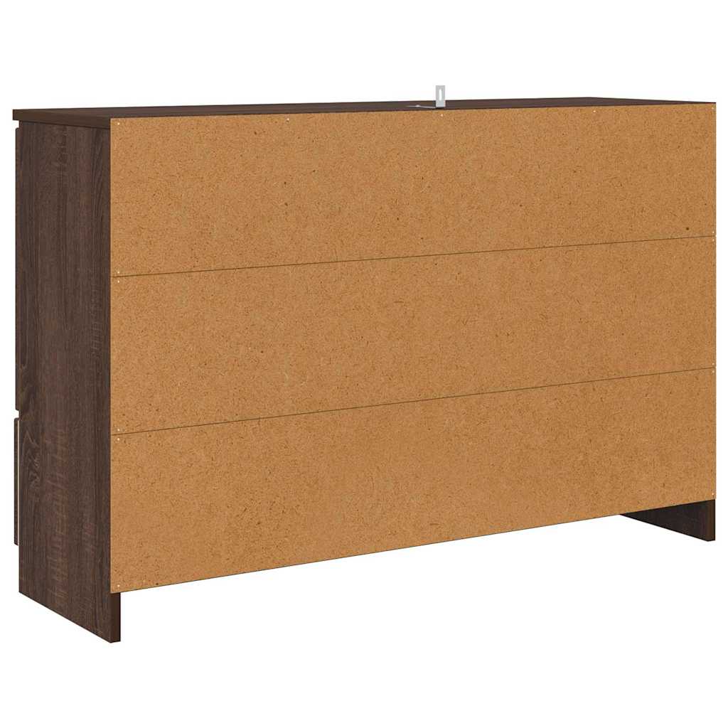 Credenza Rovere Marrone 100 x 30 x 65,6 Legno multistrato