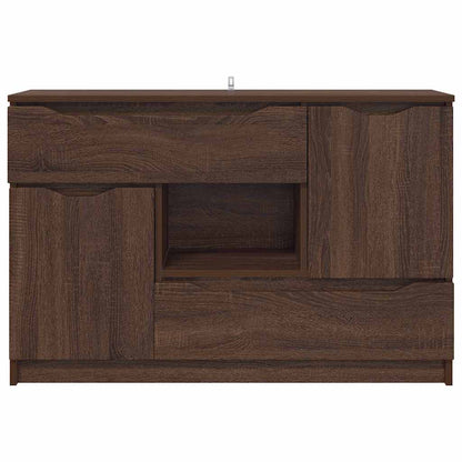 Credenza Rovere Marrone 100 x 30 x 65,6 Legno multistrato