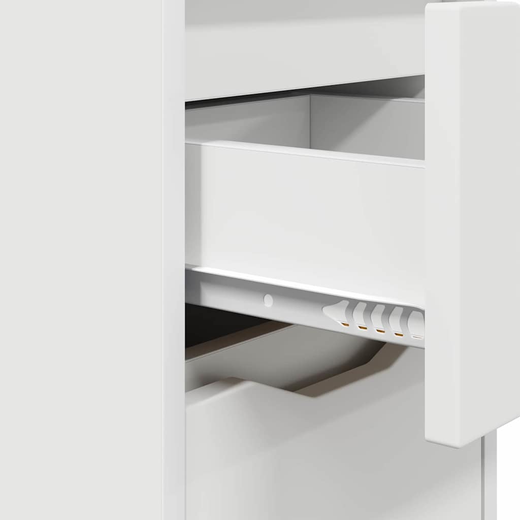 Comodini 2 pcs Bianco 30,5 x 30 x 43 cm Legno multistrato | homemem39