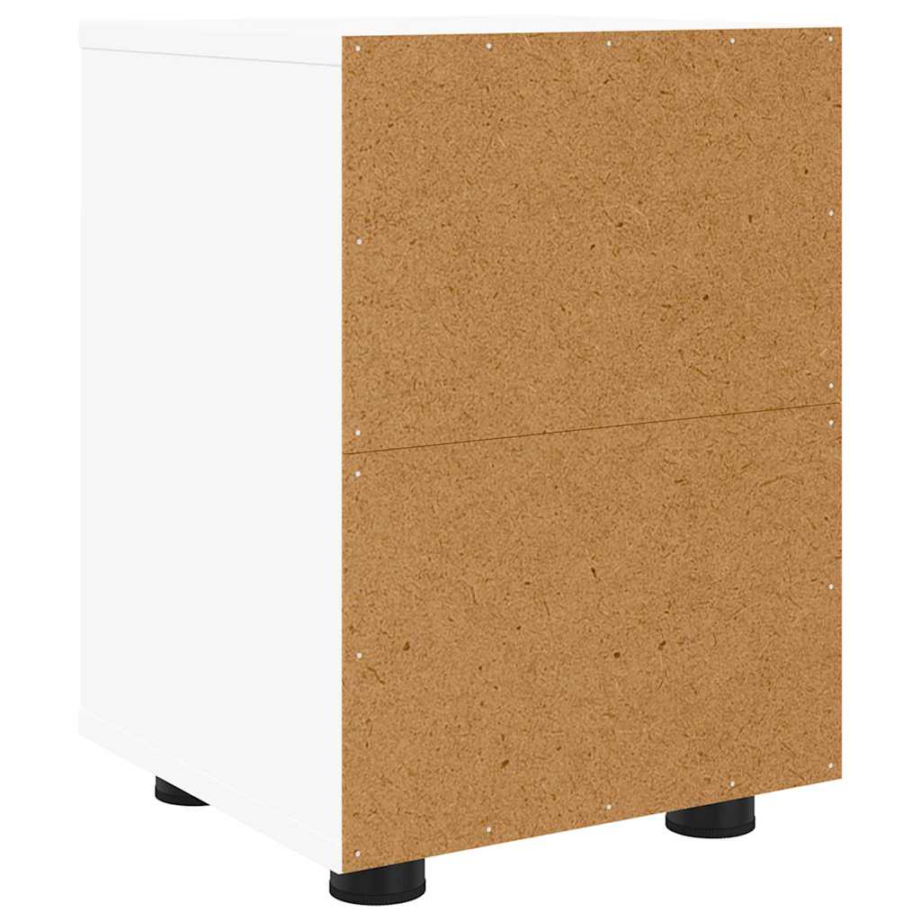 Comodini 2 pcs Bianco 30,5 x 30 x 43 cm Legno multistrato | homemem39