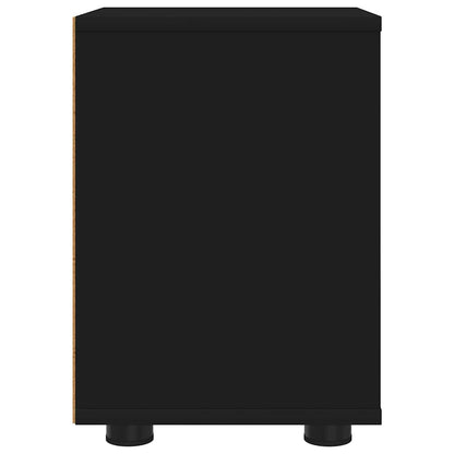 Comodini 2 pcs Nero 30,5 x 30 x 43 cm Legno multistrato | homemem39